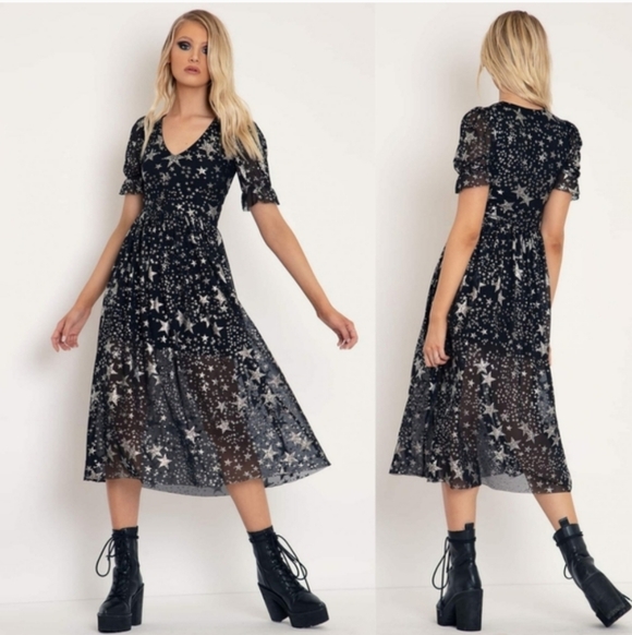 Blackmilk Dresses & Skirts - BlackMilk Stars Corrupted Stellar Dress SMALL